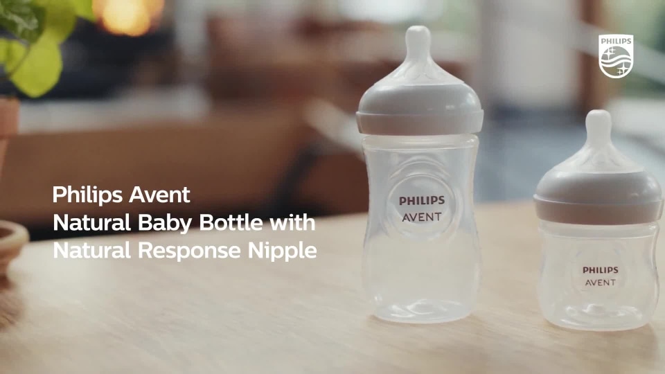 krater keuken Pas op Philips Avent Natural Baby Bottle, Clear, 4oz, 3pk | Meijer