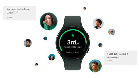 Samsung Galaxy Watch4 40mm Aluminum Bluetooth 5.0 Smartwatch