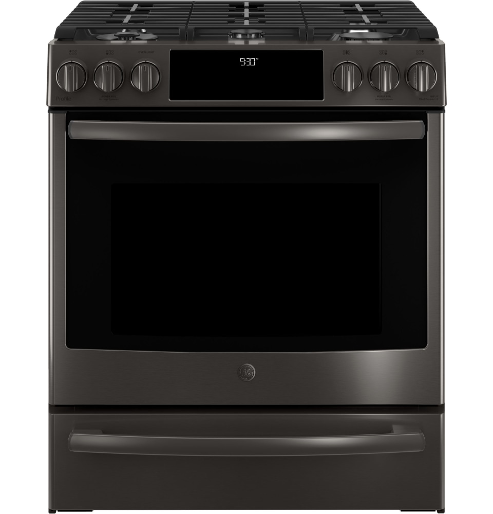 Pgs930selss Ge Profile Ge Profile 30 Smart Slide In Front Control Gas Range Stainless Steel Manuel Joseph Appliance Center