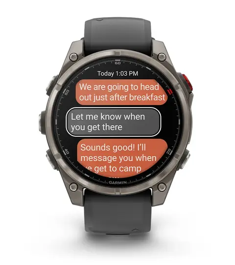 Garmin fēnix 8 Pro AMOLED Sapphire GPS Smartwatch 47mm Fiber