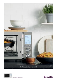 Breville BMO870 the Combi Wave 3 in 1 Air Fryer, Convection Oven & Mic –  Portugalia Sales Inc