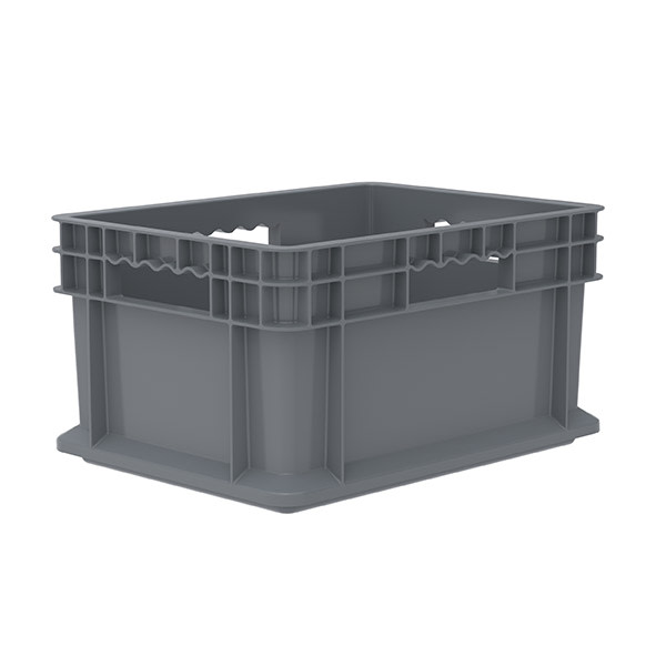 Akro-Mils Bulk Storage Container: Polyethylene, Collapsible Bulk MPN:BH484034201000N