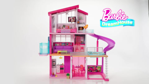 Barbie Dream House Pretend Play Set Girl Toy Gift Pool Slide Elevator New  Doll