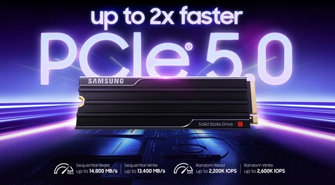 Samsung 9100 PRO 8TB Samsung V NAND TLC NAND (V8) PCIe Gen 5 x4