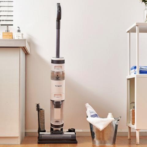 Tineco iFLOOR 3 Cordless Wet/Dry Vacuum Cleaner and Hard Floor Washer -  White/Grey 