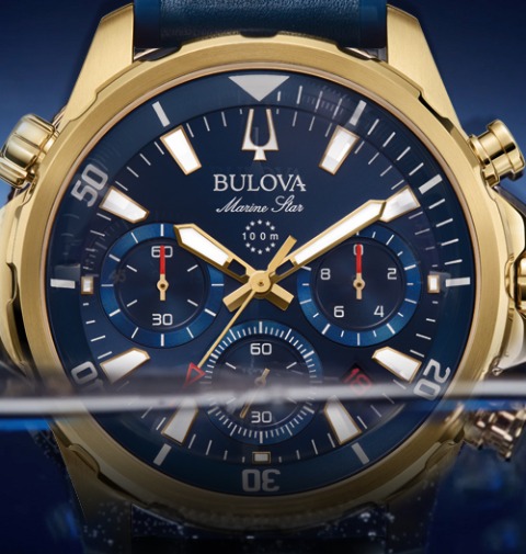 bulova marine star 97b168