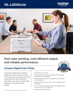 Workhorse HL-L8245CDW Digital Color Printer