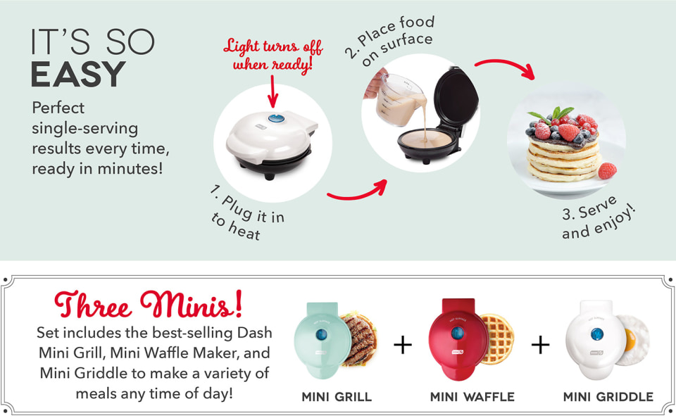 Dreidel Mini Waffle Maker – Dash