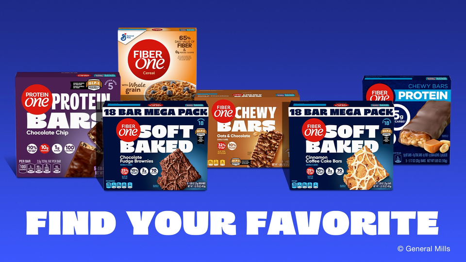 thumbnail video image 2 of Fiber One Chewy Bars, Oats and Chocolate, Fiber Snacks, 16 Ct, 22.6 oz, 2 of 15