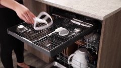 KitchenAid® 24 Stainless Steel with Printshield Built In Dishwasher