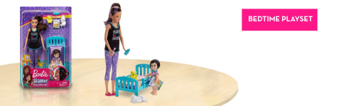 Barbie Skipper Babysitters Inc. Bedtime Playset w/ Skipper Doll, Toddler  Doll w/ Glow Pajamas, 1 - Smith's Food and Drug