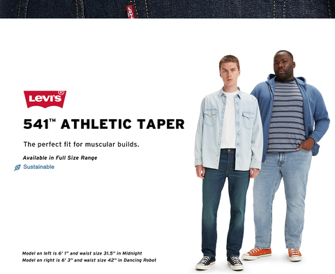 Levi's® 541 Athletic Fit Light Wash Jeans | belk