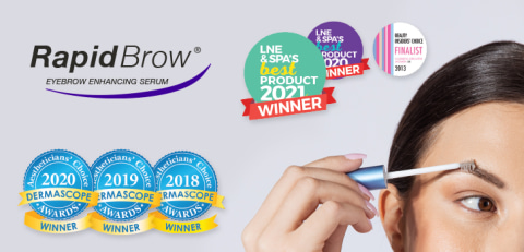 RapidBrow Receives Beauty Industry Awards!