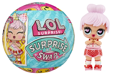 LOL Surprise Surprise Swap Tots with Collectible Doll Extra Expression 2 Looks in One Water Unboxing Surprise Limited Edition Doll Great Gift for Girls Age 3 Walmart