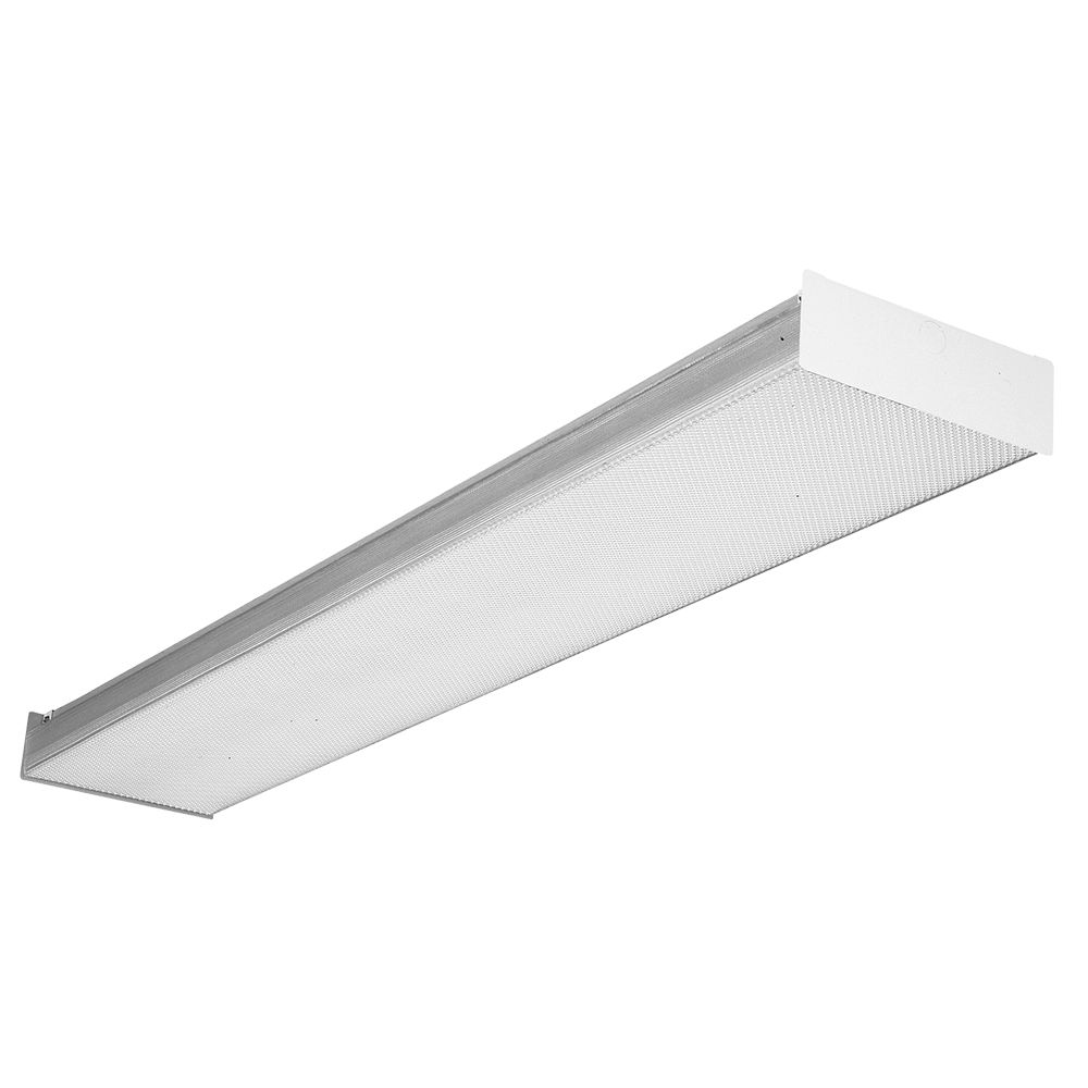 Lithonia Lighting Fluorescent Square 2 Lamp 4 Feet 120v Wraparound Light 32w for sale online 