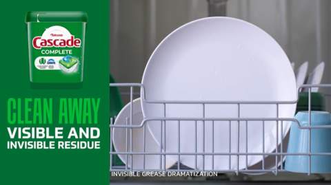 thumbnail video image 2 of Cascade Complete Dishwasher Detergent Liquid Gel, Dish Detergent, Dish Soap, Fresh, 120 fl oz, 2 of 13