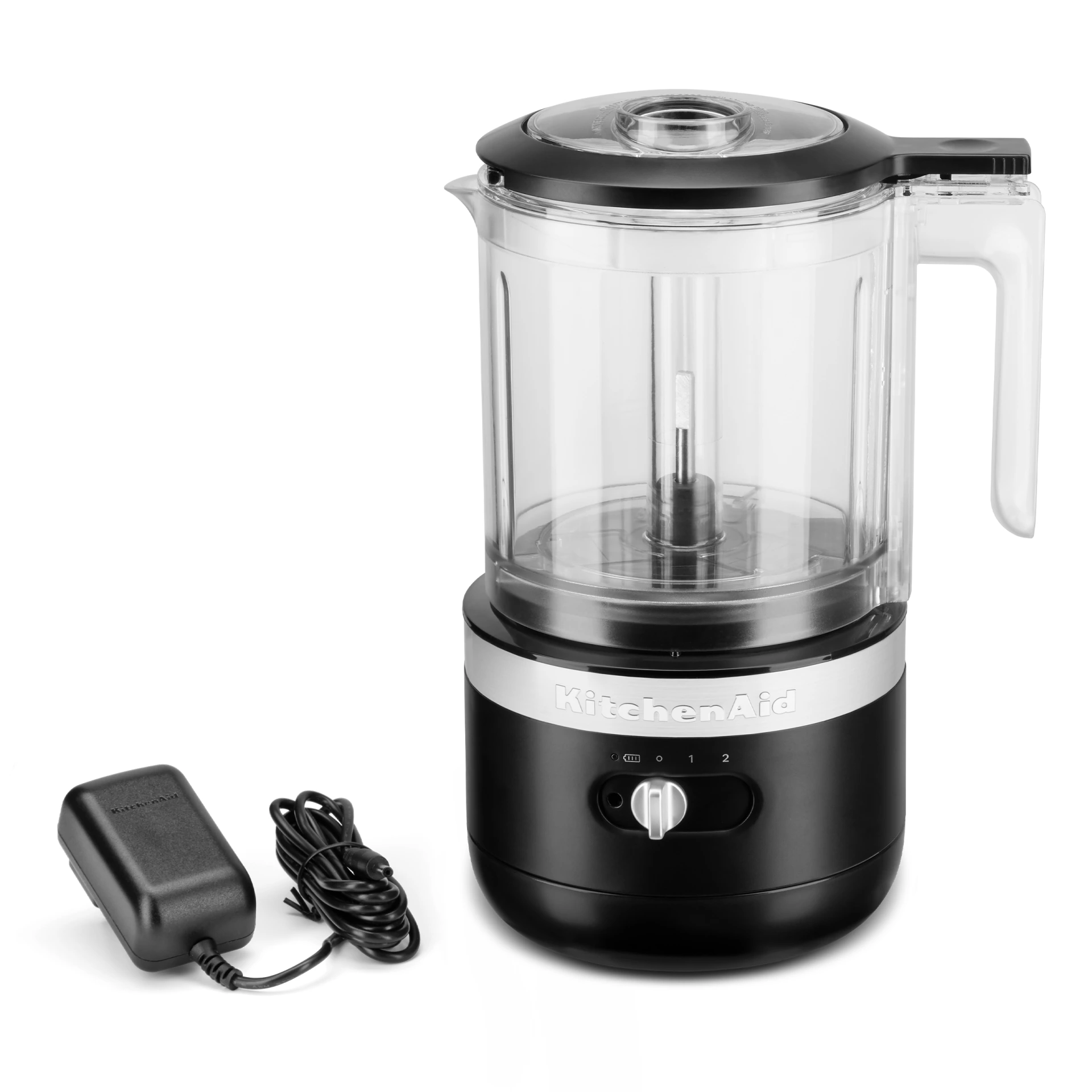 KitchenAid Cordless 5 Cup Food Chopper in Matte Black | NFM