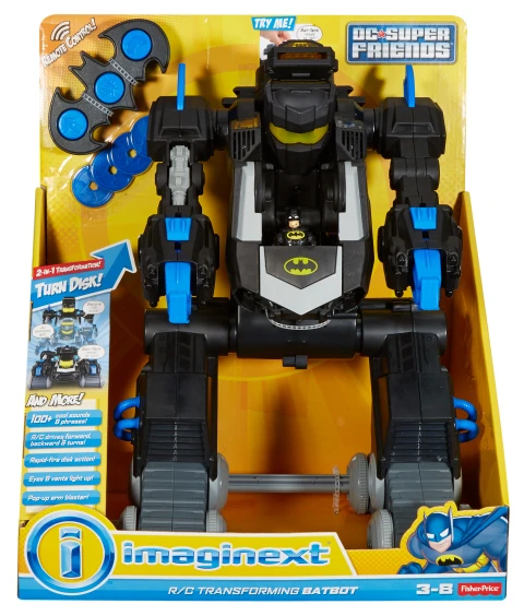 Imaginext RC Transforming Batbot English Edition Toys R Us Canada