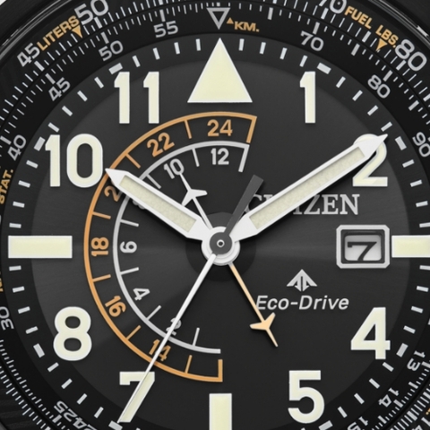 Citizen Eco-Drive Promaster Nighthawk Quartz Leather Band Citizen Eco-Drive Promaster Nighthawk Quartz Leather Band