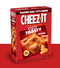 Cheez-It Cheese Crackers Italian Four, Baked Snack Crackers