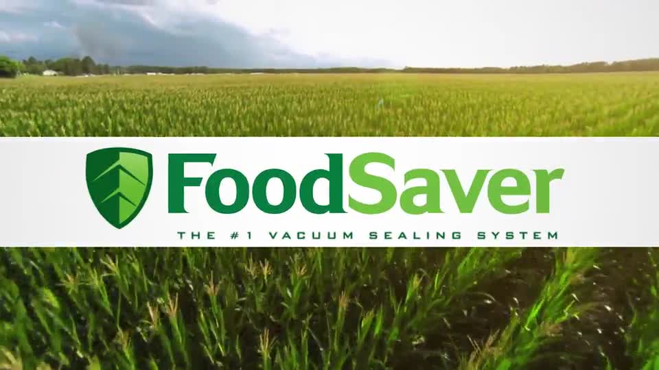 thumbnail video image 2 of FoodSaver Vacuum Sealer Roll Combo Pack, 8"x20' (1 Roll) & 11"x16' (4 Rolls) & Quart Bags, 36 Ct, 2 of 6