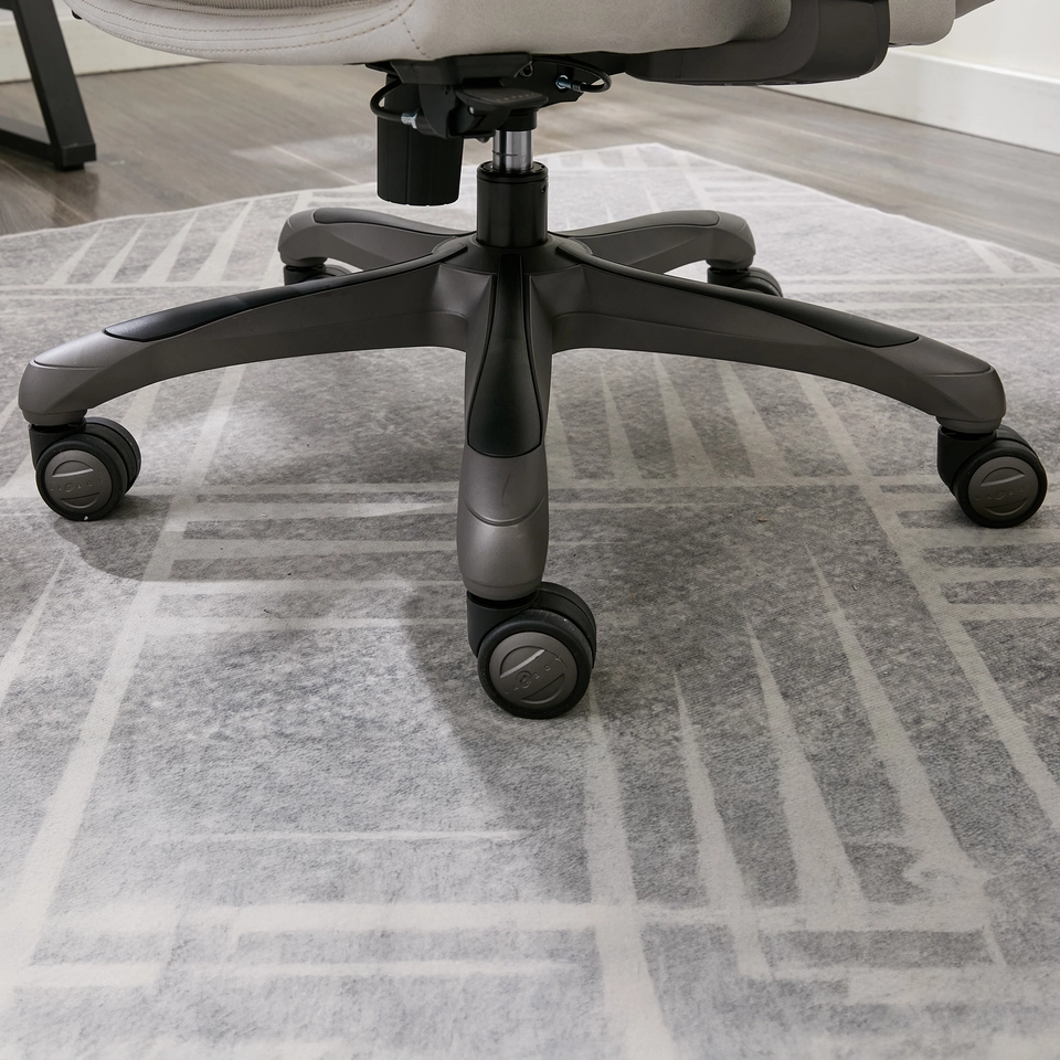 La-Z-Boy Noelin Ergonomic Fabric Swivel Task Chair, Cream (52703