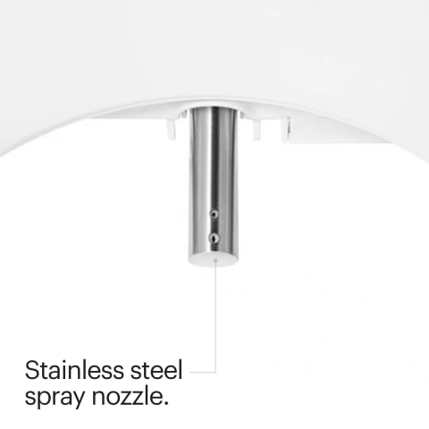 Stainless steel spray nozzle.