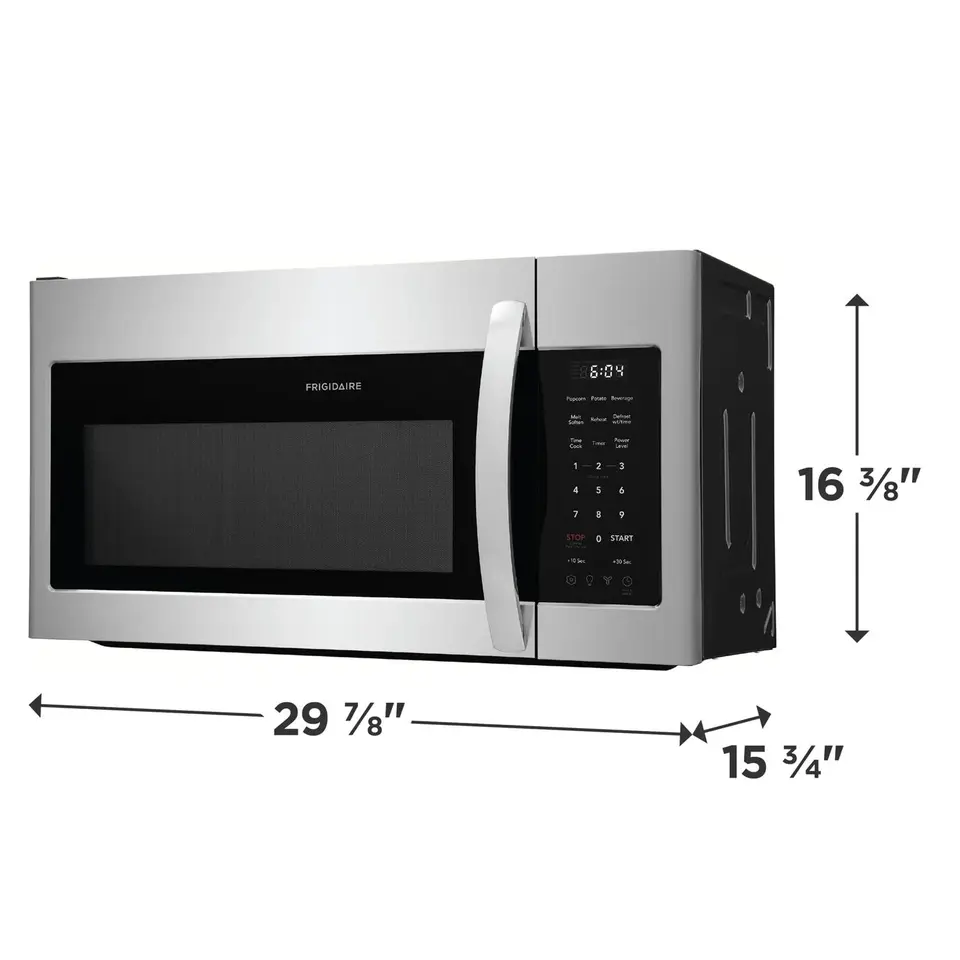 Frigidaire 1.8 Cu. Ft. OTR Microwave in Stainless Steel