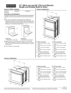 maytag mew9630fz