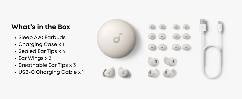 Soundcore by Anker Sleep A20 Noise Masking True Wireless Earbud