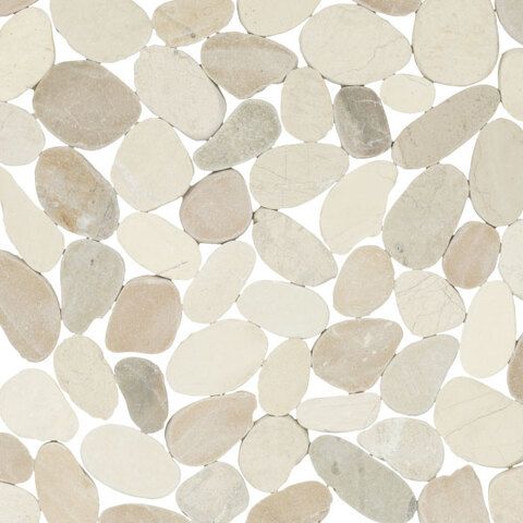 Mohawk Pebble Oasis Stone Pebble Seashell Mosaic