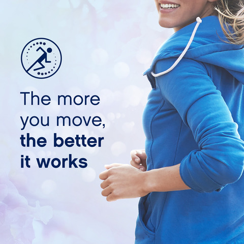 THE MORE YOU MOVE. THE BETTER IT WORKS