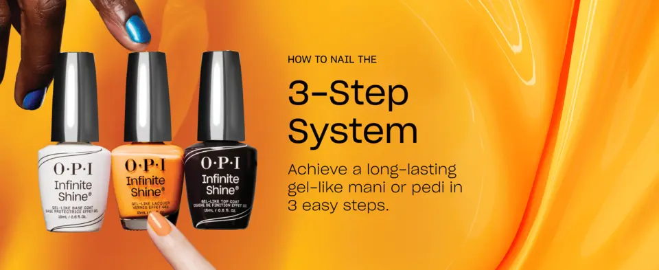 Get a salon quality mani in three easy steps