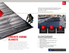 Heated Concrete Blanket
