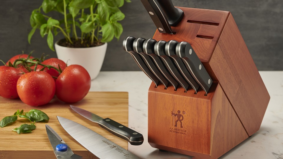 Henckels International Solution 10pc Knife Block Set