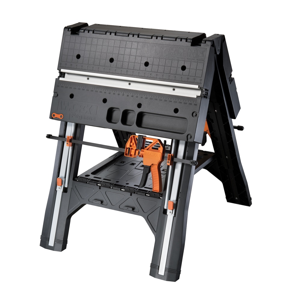 WORX Pegasus Multi Function Work Table and Sawhorse with Clamps