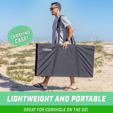 Lightweight and Portable Cornhole, bag included