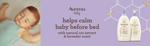 Aveeno Baby Calming Comfort Moisturizing Body Lotion, 8 fl. oz 