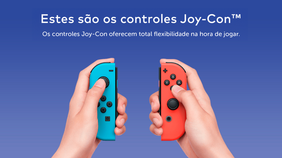 Console Nintendo Switch Neon Blue e Neon Red Joy-Con Com Mario Kart 8  Deluxe HBDSKABL2