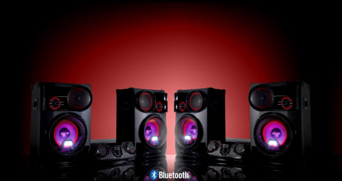 LG XBOOM CL98 - Microcadena, 3500W RMS, con Mando a Distancia, Bluetooth,  Función Karaoke y DJ, Cadena de Música, Cadena para Fiestas, USB, Color de