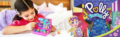 Polly Pocket Race & Rock Arcade Compact - Imagine That Toys