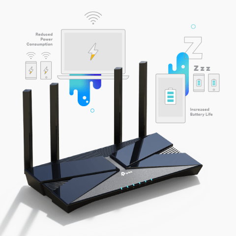 TP-Link Archer AX3000 Wi-Fi 6 IEEE 802.11ax Ethernet