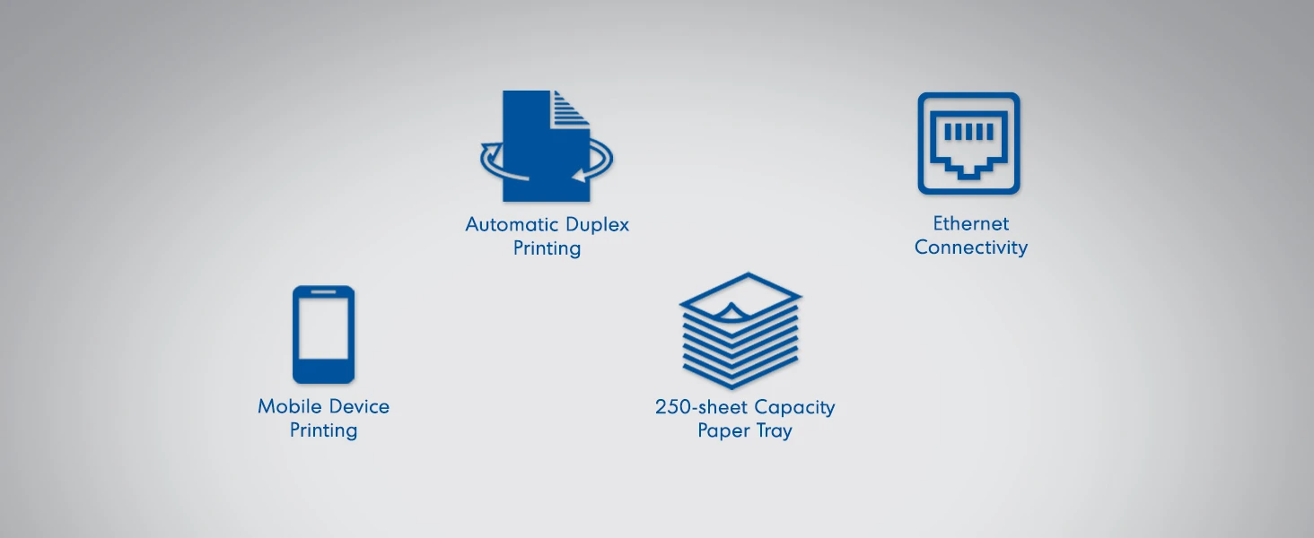 Brother HL5450DN High-Speed Monochrome Laser Printer With Networking And Duplex - View #3