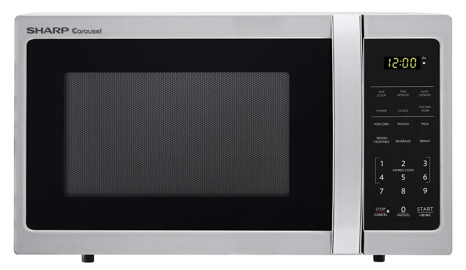 SMC0711BS 0.7 Cu Ft Stainless Steel Carousel Microwave