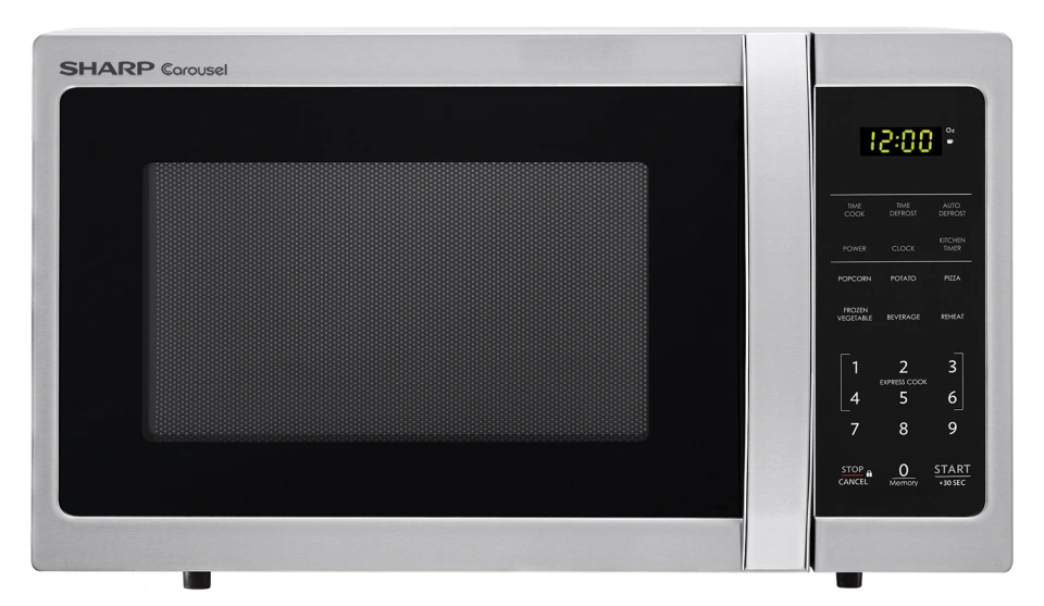 SMC0711BS 0.7 Cu Ft Stainless Steel Carousel Microwave