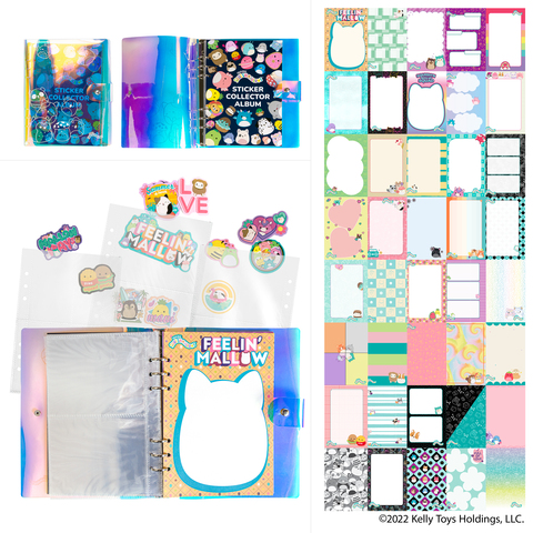 Squishmallows Ultimate On The Go Sticker Set, 10,000 Assorted ...