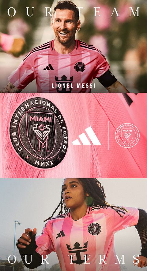adidas Adult Inter Miami CF Lionel Messi #10 2025 Secondary