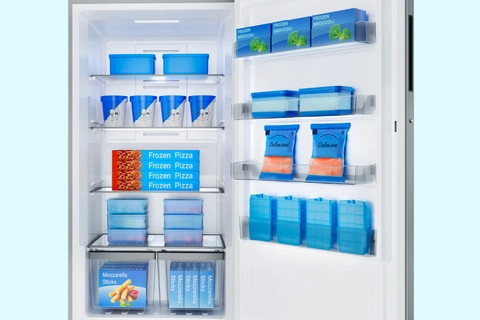 Midea 17 Cu. Ft. Convertible Upright Freezer in White