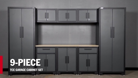 Torin Tce Garage Cabinet Combo Set 9, Costco Garage Cupboards