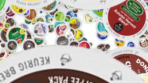 thumbnail video image 5 of Keurig K525 Single Serve Coffee Brewer, Slate, 5 of 8